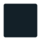Black Medium Square emoji on Mozilla